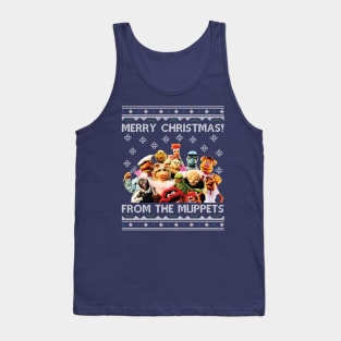 Merry Christmas From The Muppets Tank Top